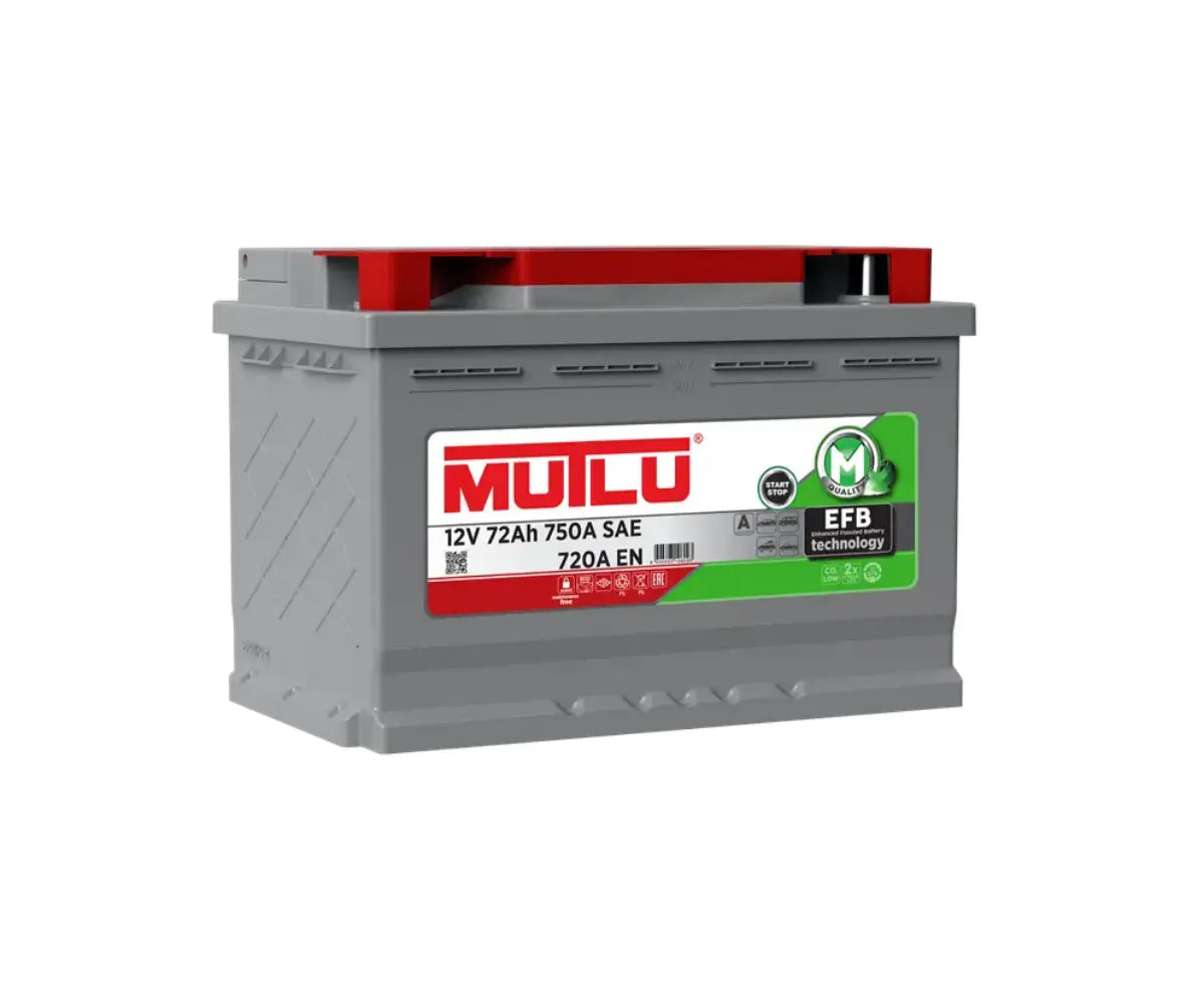 Mutlu Akü 12V 72 Amper Start Stop Akü